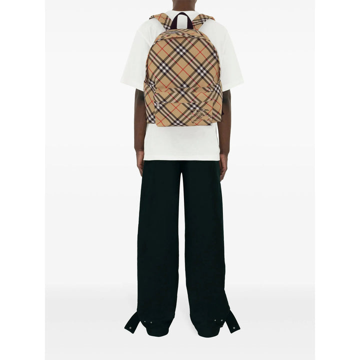 Burberry Neutrals Backpacks Men
