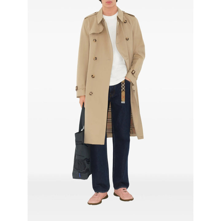 Burberry Neutrals Coats - Trench Coats Men