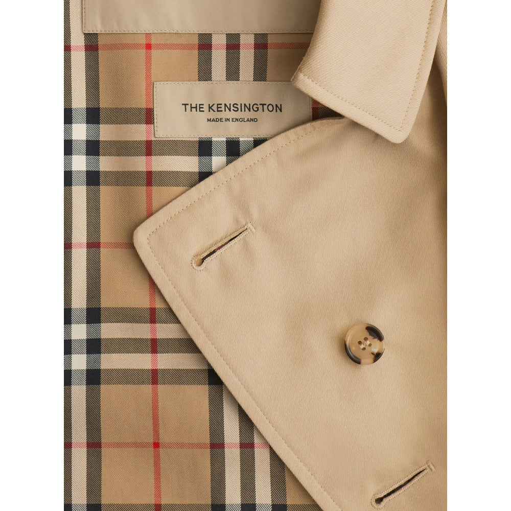 Burberry Neutrals Coats - Trench Coats Men