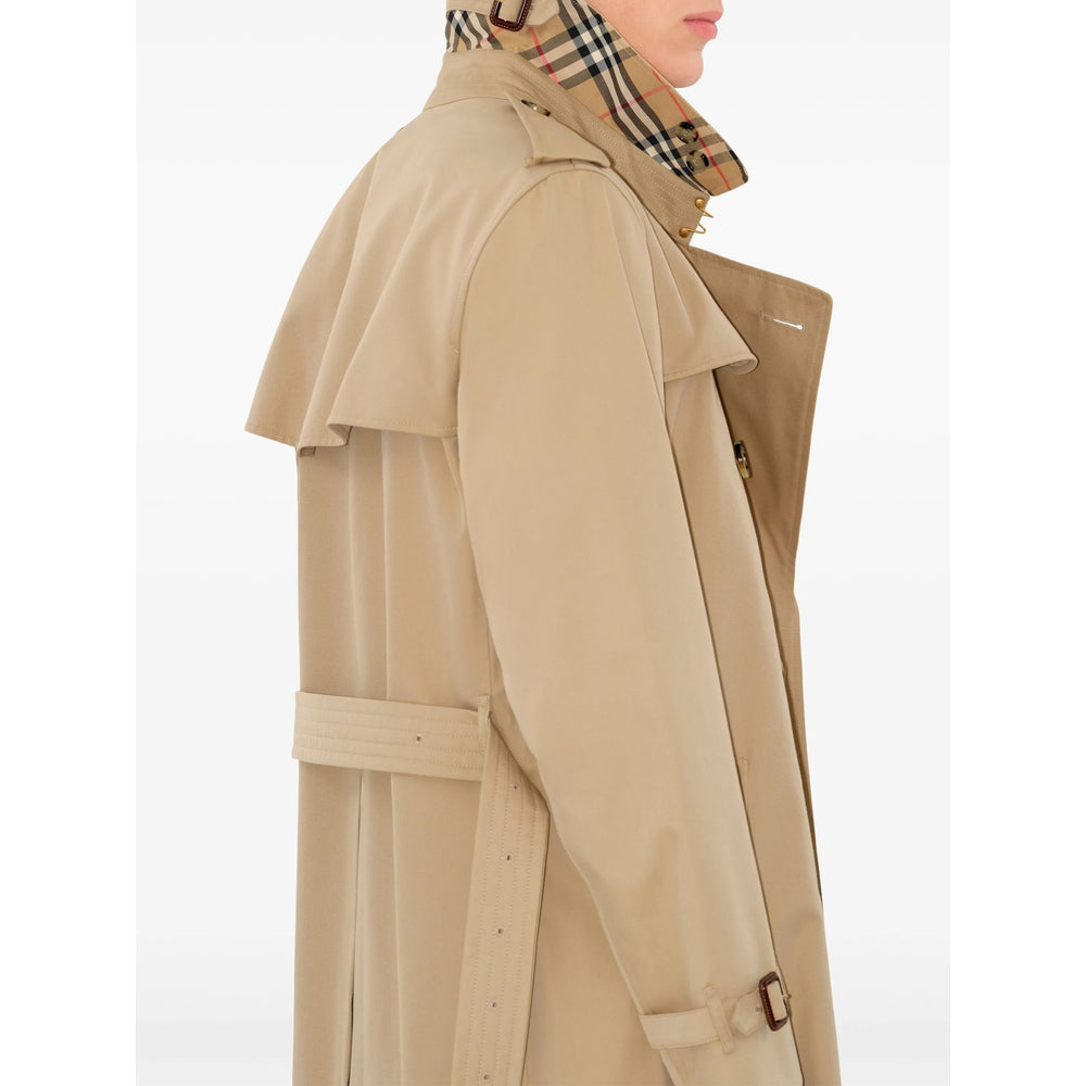 Burberry Neutrals Coats - Trench Coats Men