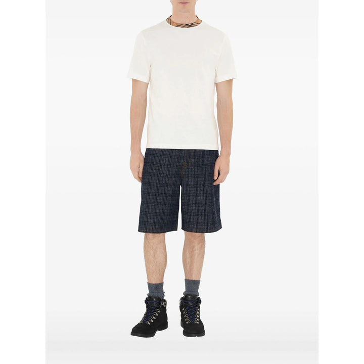 Burberry White T-Shirts & Vests - T-Shirts Men