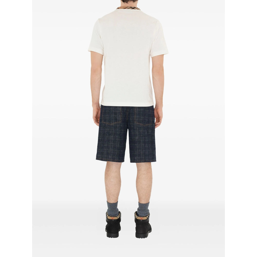 Burberry White T-Shirts & Vests - T-Shirts Men