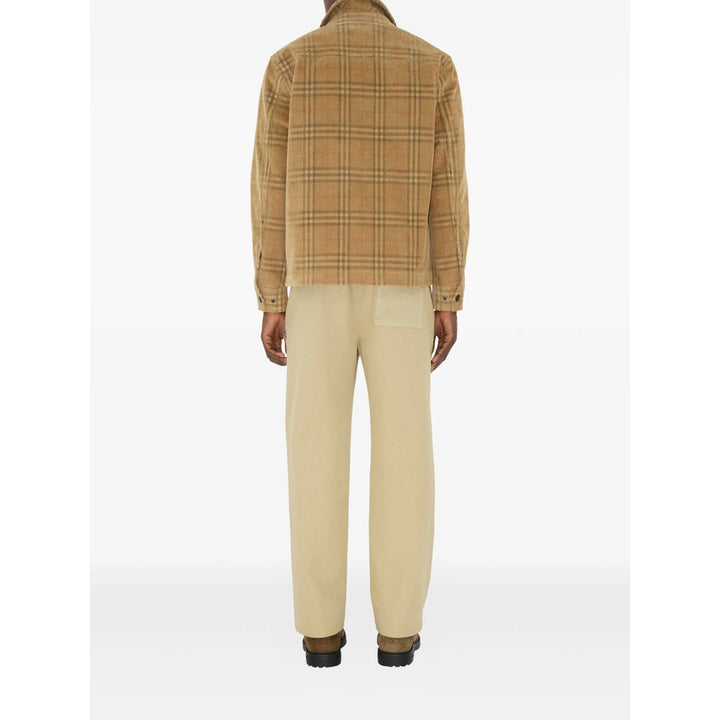 Burberry Brown Jackets - Shirt Jackets Men