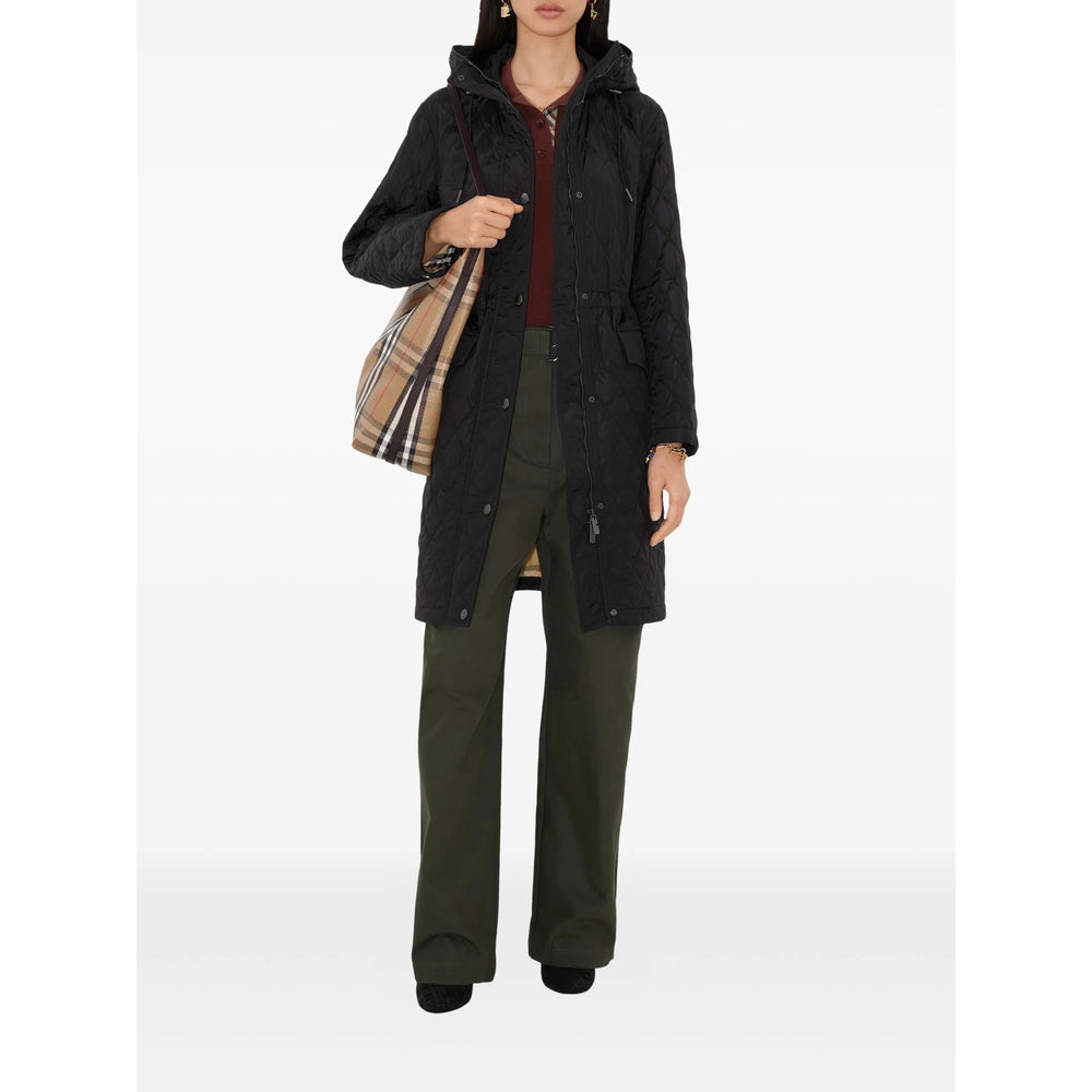 Burberry Black Coats - Parka Coats Women