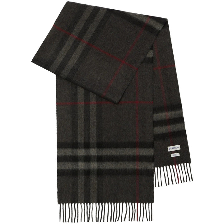 Burberry Grey Scarves Men