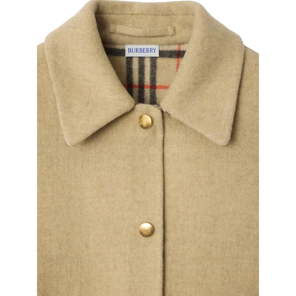 Burberry Neutrals Jackets - Shirt Jackets Men