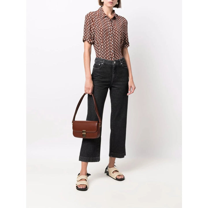 A.P.C. Brown Satchels & Cross Body Bags Women