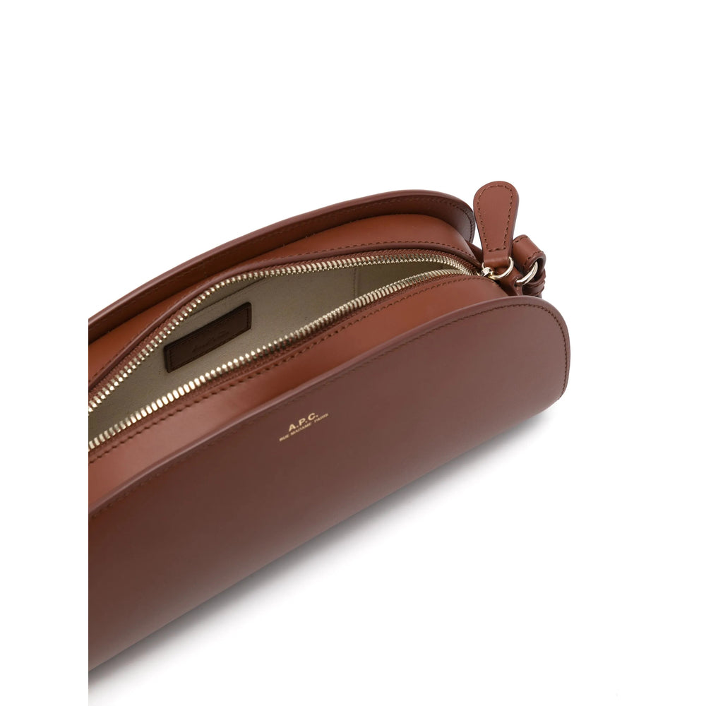 A.P.C. Brown Shoulder Bags Women