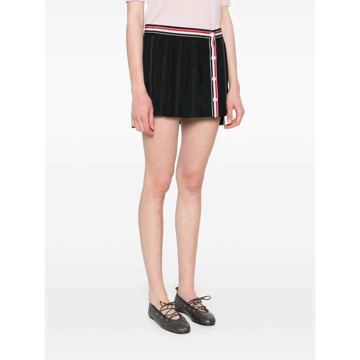 Thom Browne Black Skirts - Pleated Skirts Women