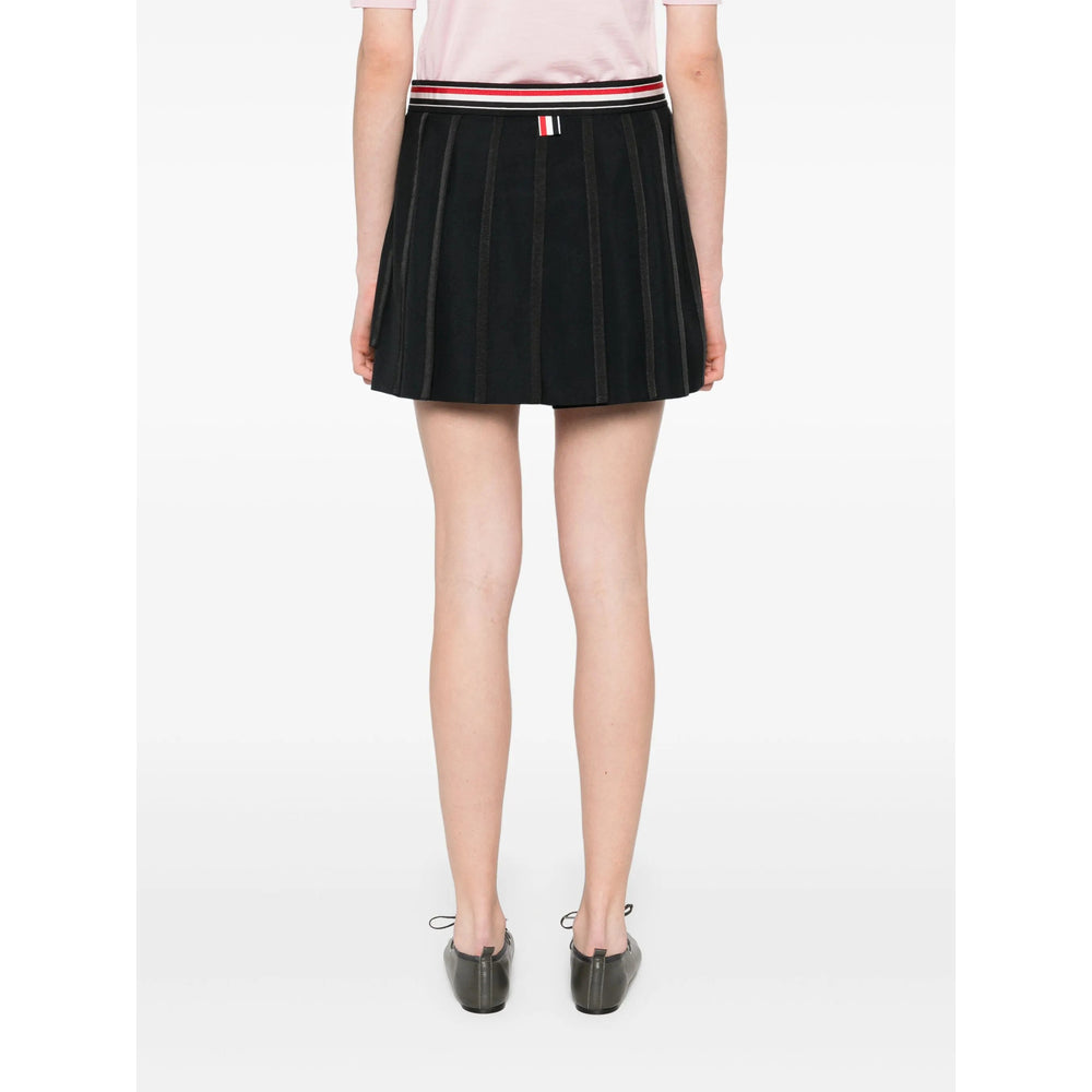 Thom Browne Black Skirts - Pleated Skirts Women