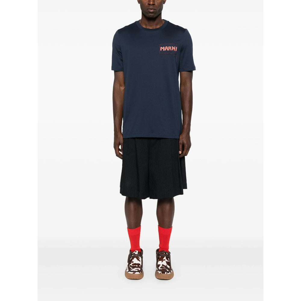 Marni Blue T-Shirts & Vests - T-Shirts Men