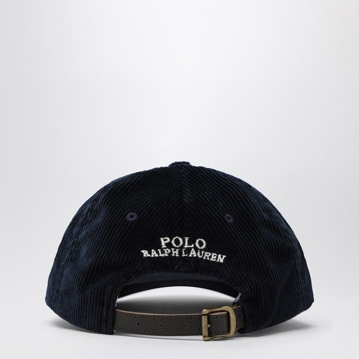 POLO RALPH LAUREN Corduroy Baseball Cap for Men - Adjustable Fit