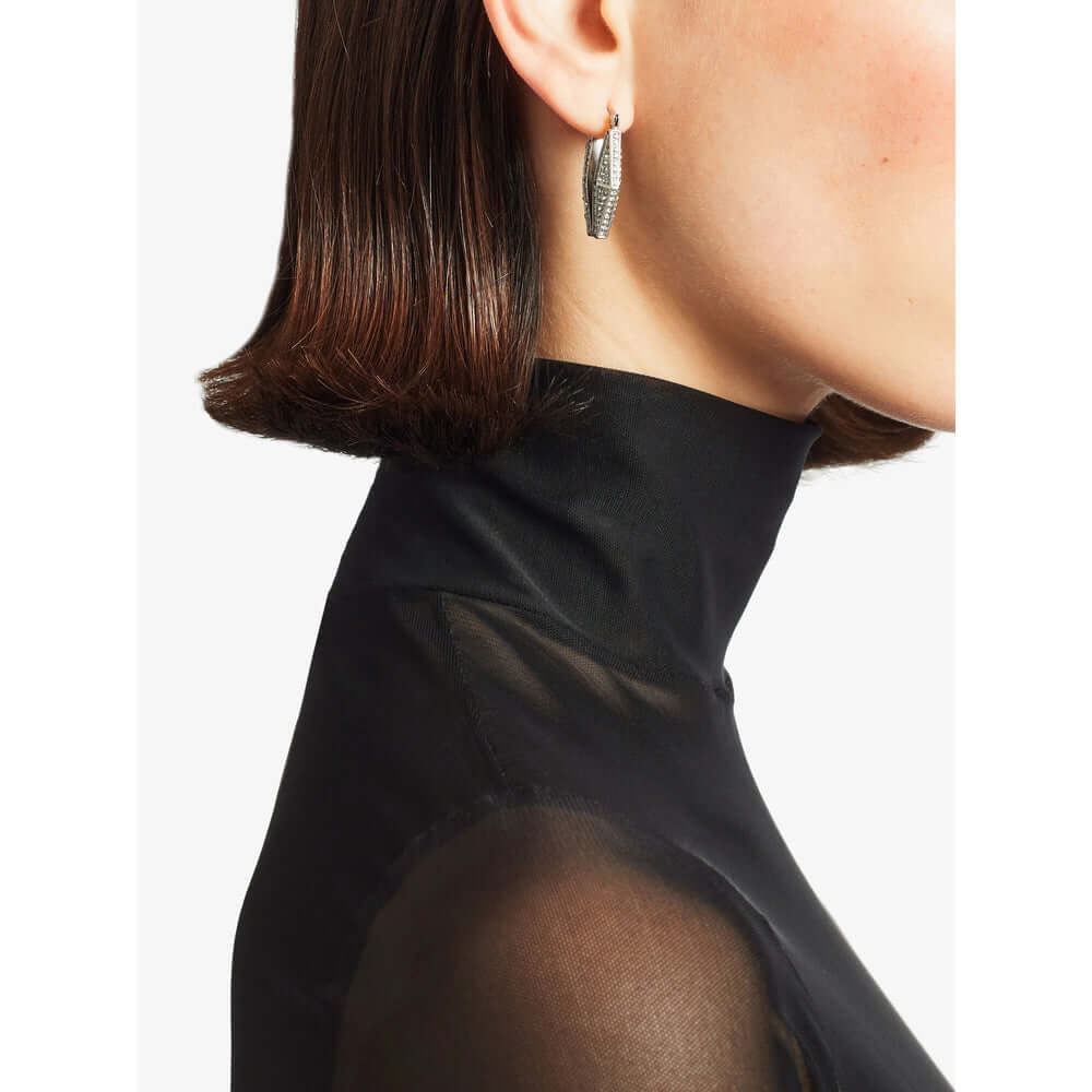 Jimmy Choo Silver Earrings Women