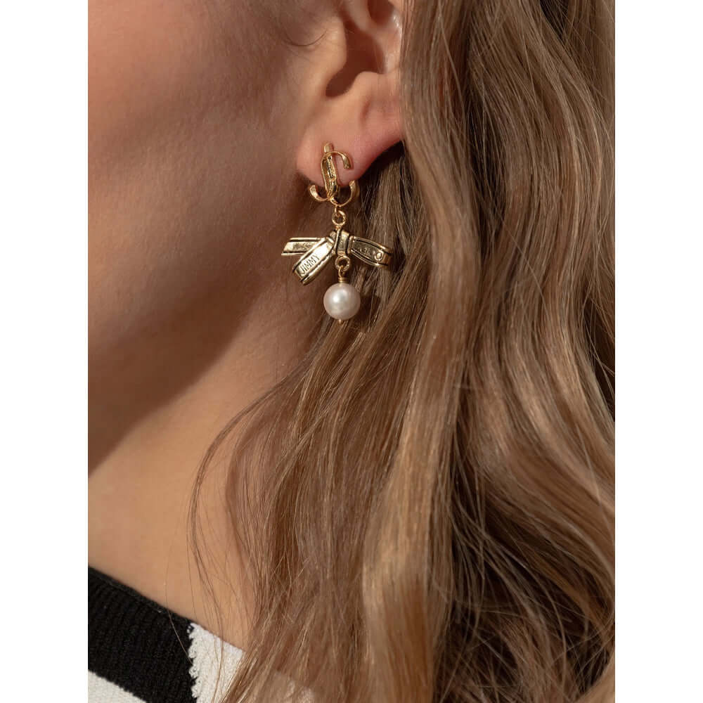 Jimmy Choo Gold Earrings Women