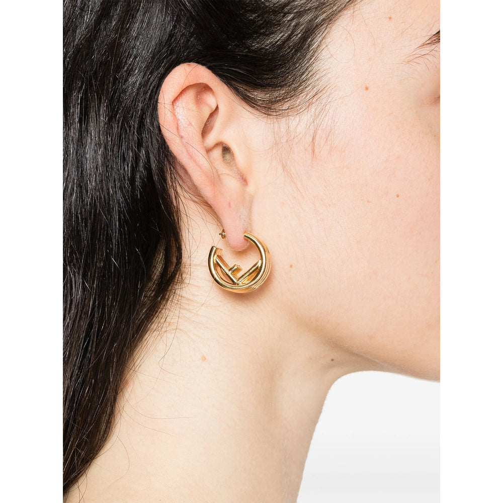 Fendi Gold Earrings Women