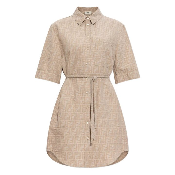 Fendi Neutrals Dresses - Day Dresses Women