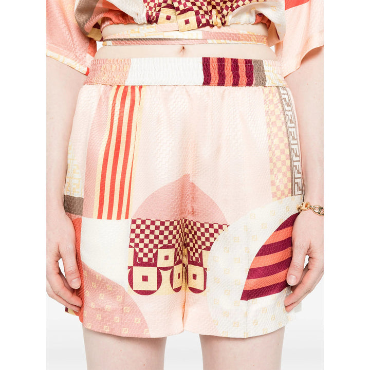Fendi Pink Shorts - Short Shorts Women