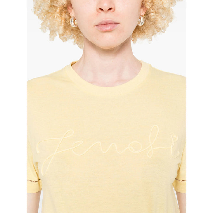 Fendi Yellow Tops - T-Shirts & Jerseys Women