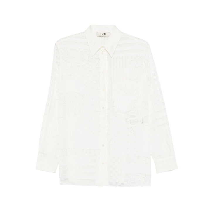 Fendi White Tops - Shirts Women