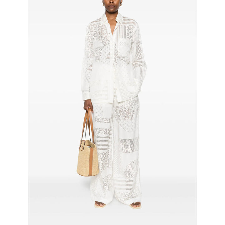 Fendi White Tops - Shirts Women