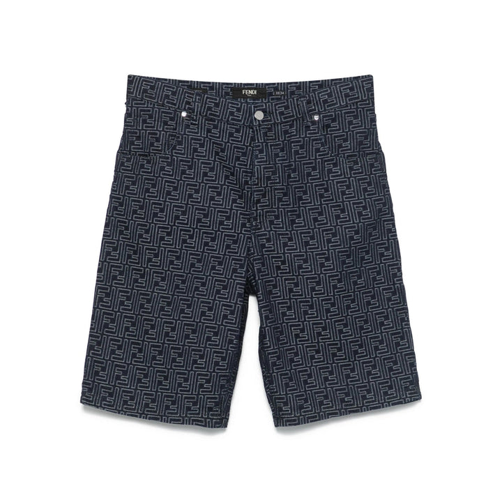 Fendi Blue Shorts - Bermuda Shorts Men