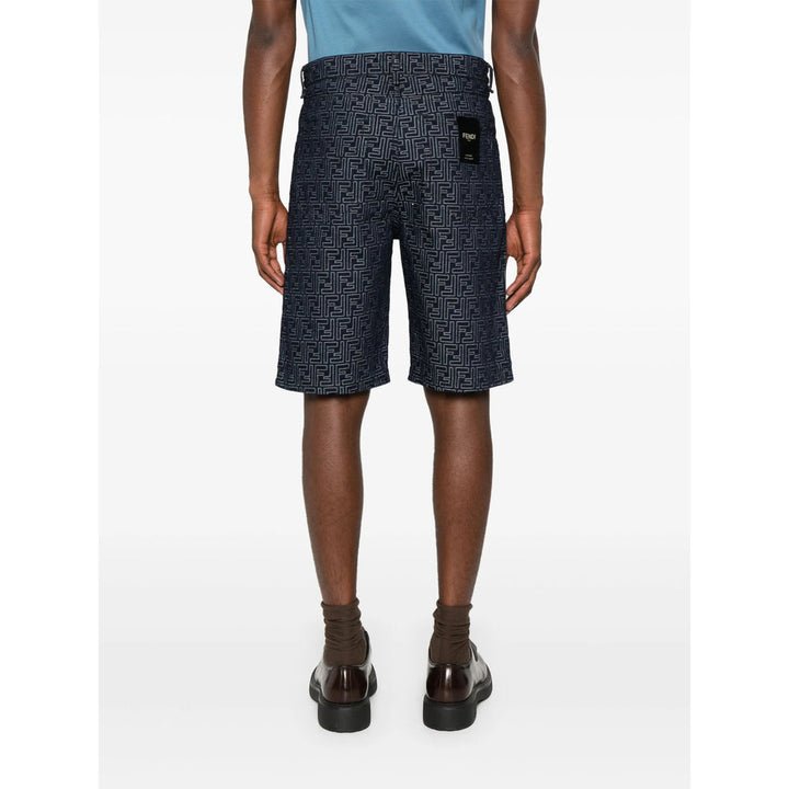 Fendi Blue Shorts - Bermuda Shorts Men