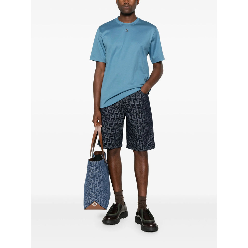 Fendi Blue Shorts - Bermuda Shorts Men