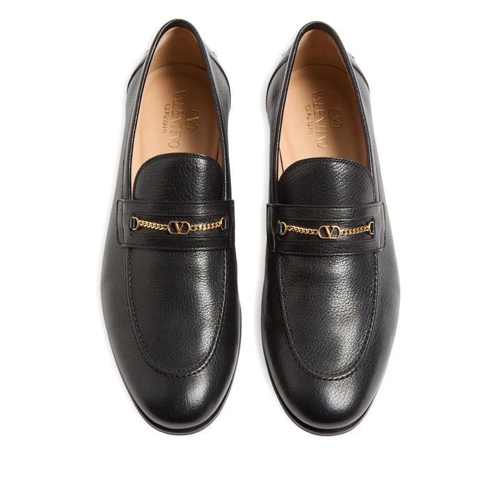 Valentino Garavani Black Loafers Men