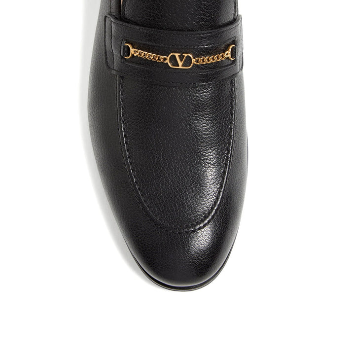 Valentino Garavani Black Loafers Men