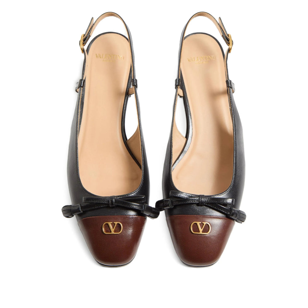 Valentino Garavani Black Ballet Flats Women