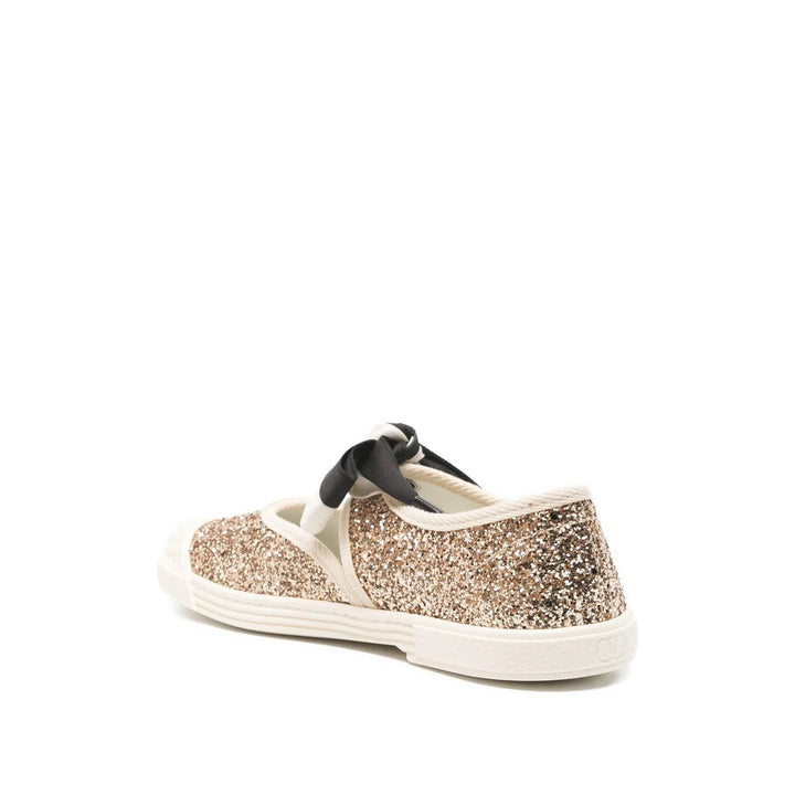 Valentino Garavani Gold Ballet Flats Women