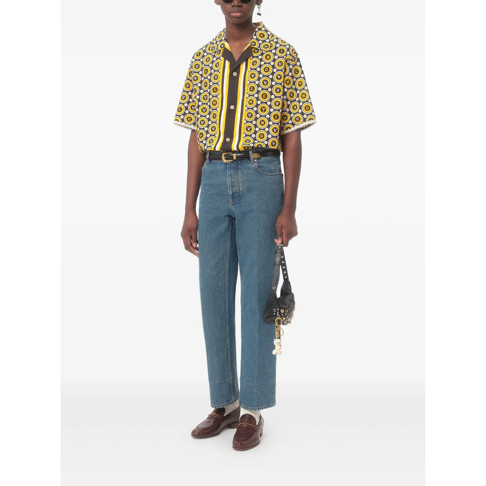 Valentino Yellow Shirts Men