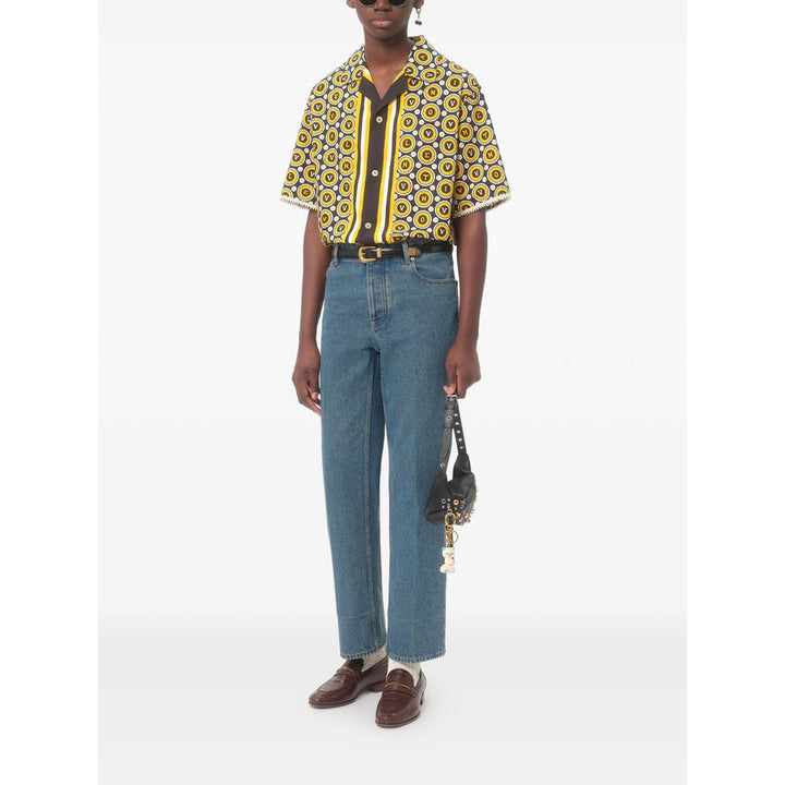 Valentino Yellow Shirts Men