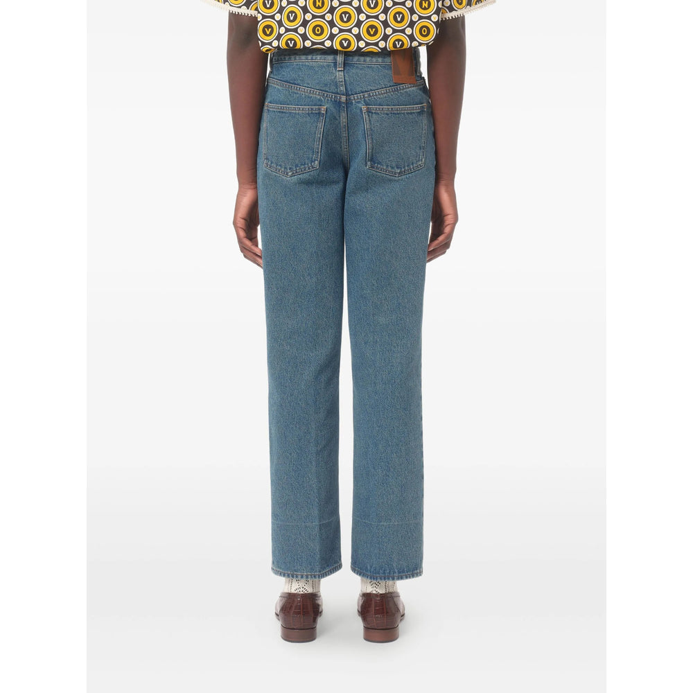 Valentino Blue Denim - Regular & Straight-Leg Jeans Men