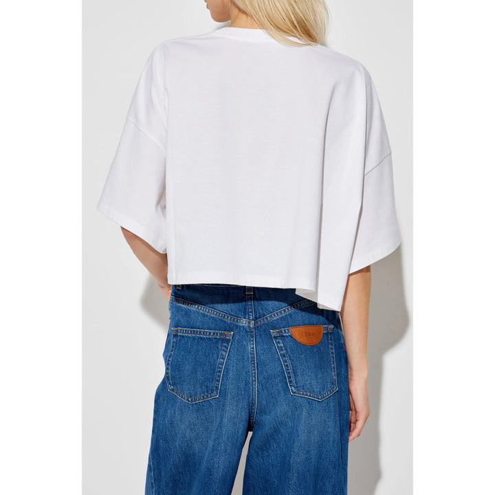 Chloé White Tops - T-Shirts & Jerseys Women
