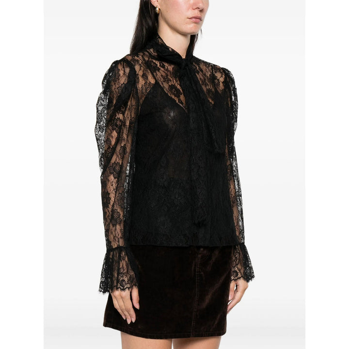 Chloé Black Tops - Blouses Women