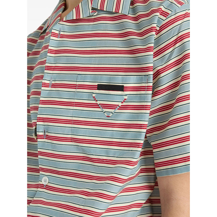 Prada Blue Shirts Men