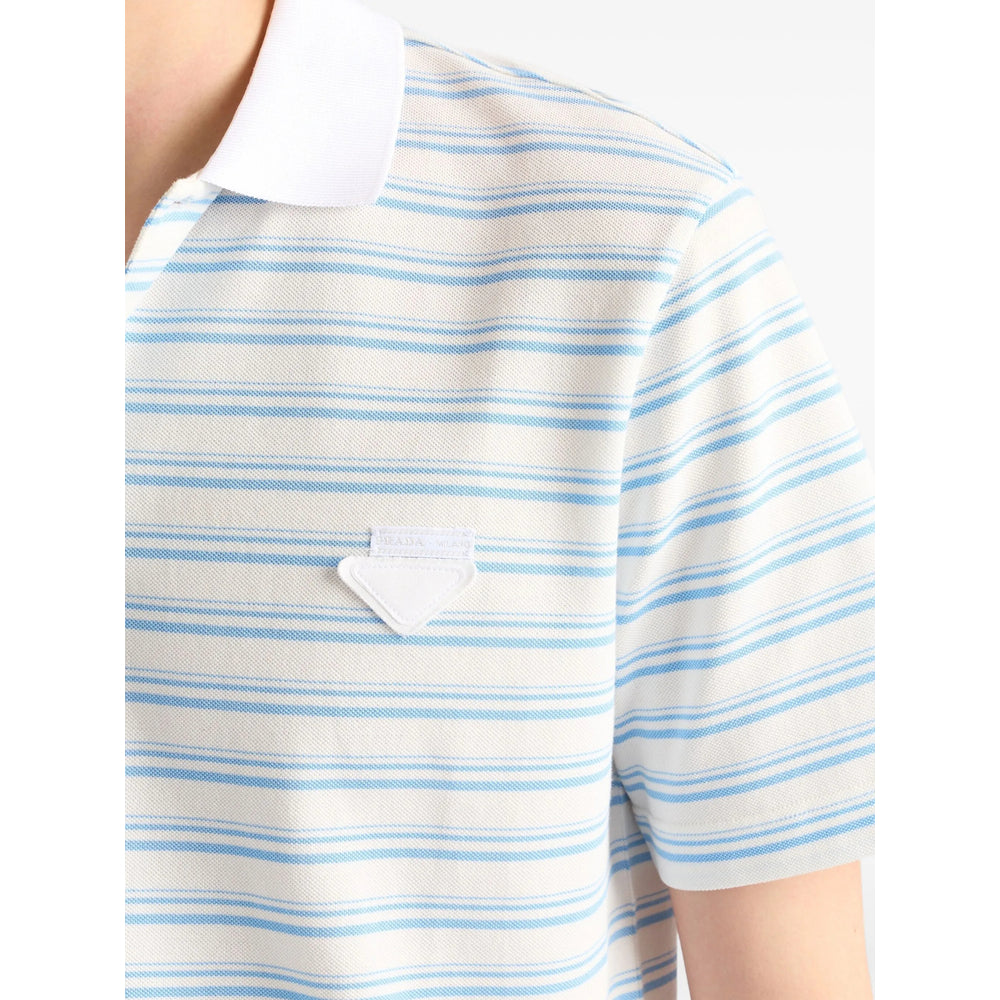 Prada White Polo Shirts Men