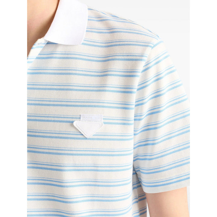 Prada White Polo Shirts Men