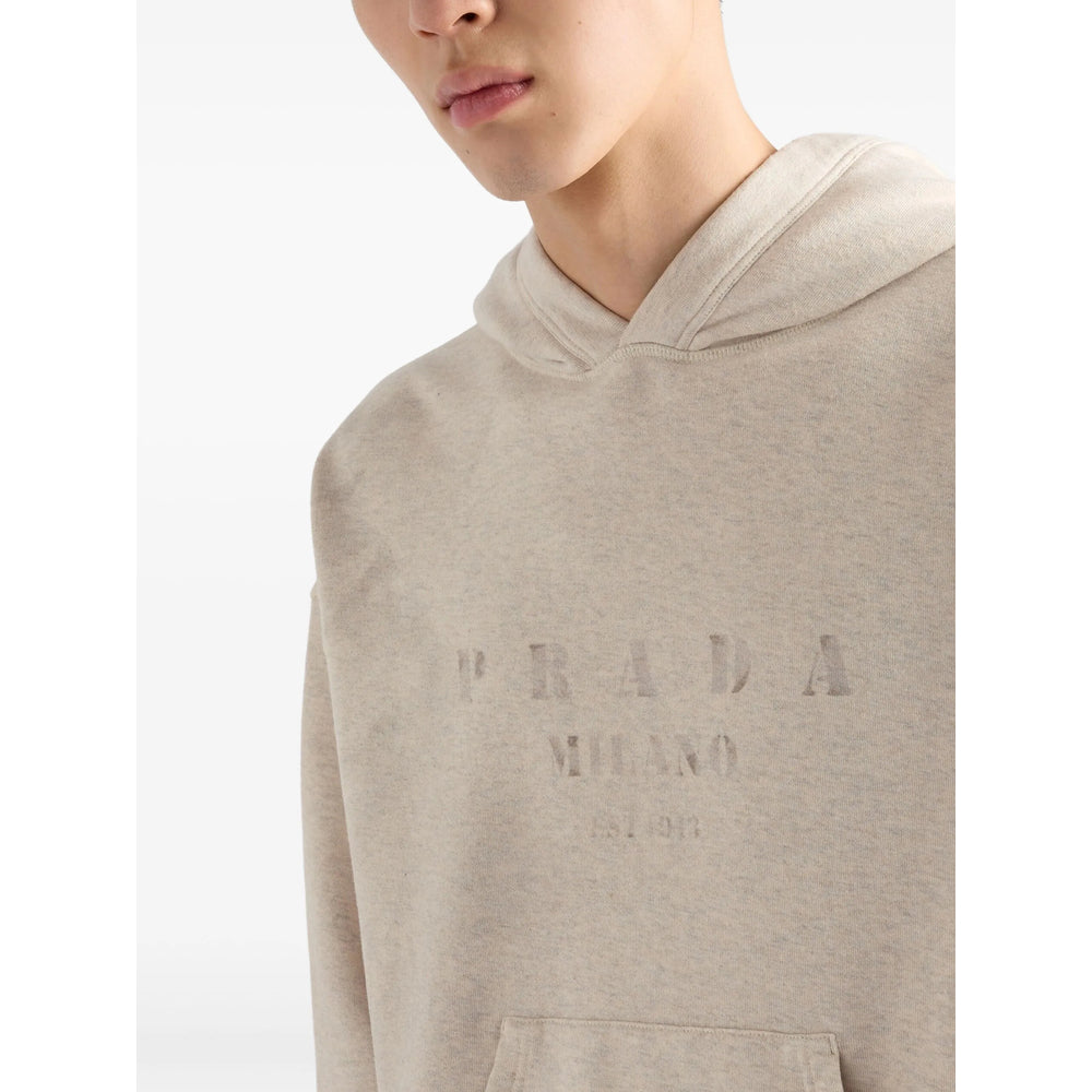 Prada White Sweaters & Knitwear - Hoodies Men