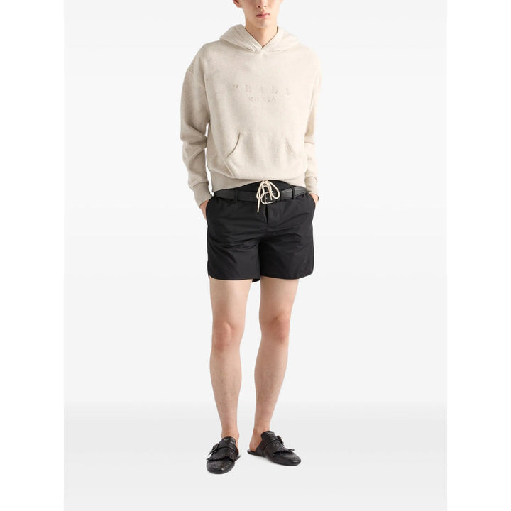 Prada White Sweaters & Knitwear - Hoodies Men