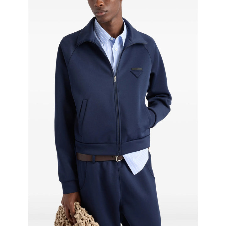 Prada Blue Sweaters & Knitwear - Sweatshirts Men