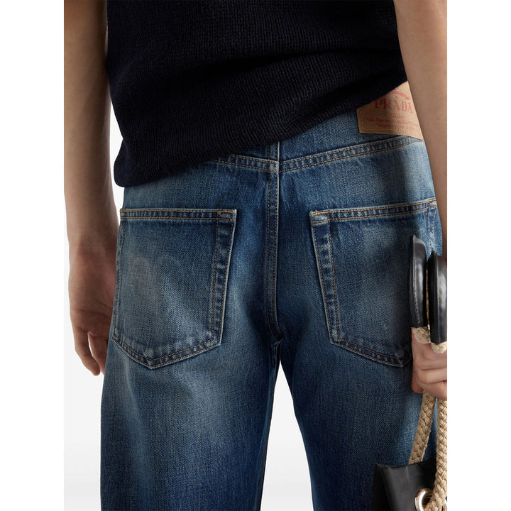 Prada Blue Denim - Regular & Straight-Leg Jeans Men
