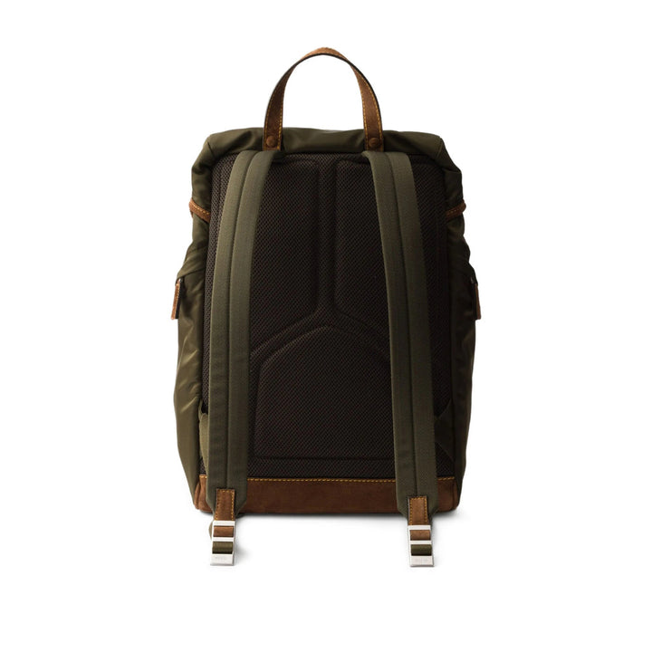 Prada Green Backpacks Men