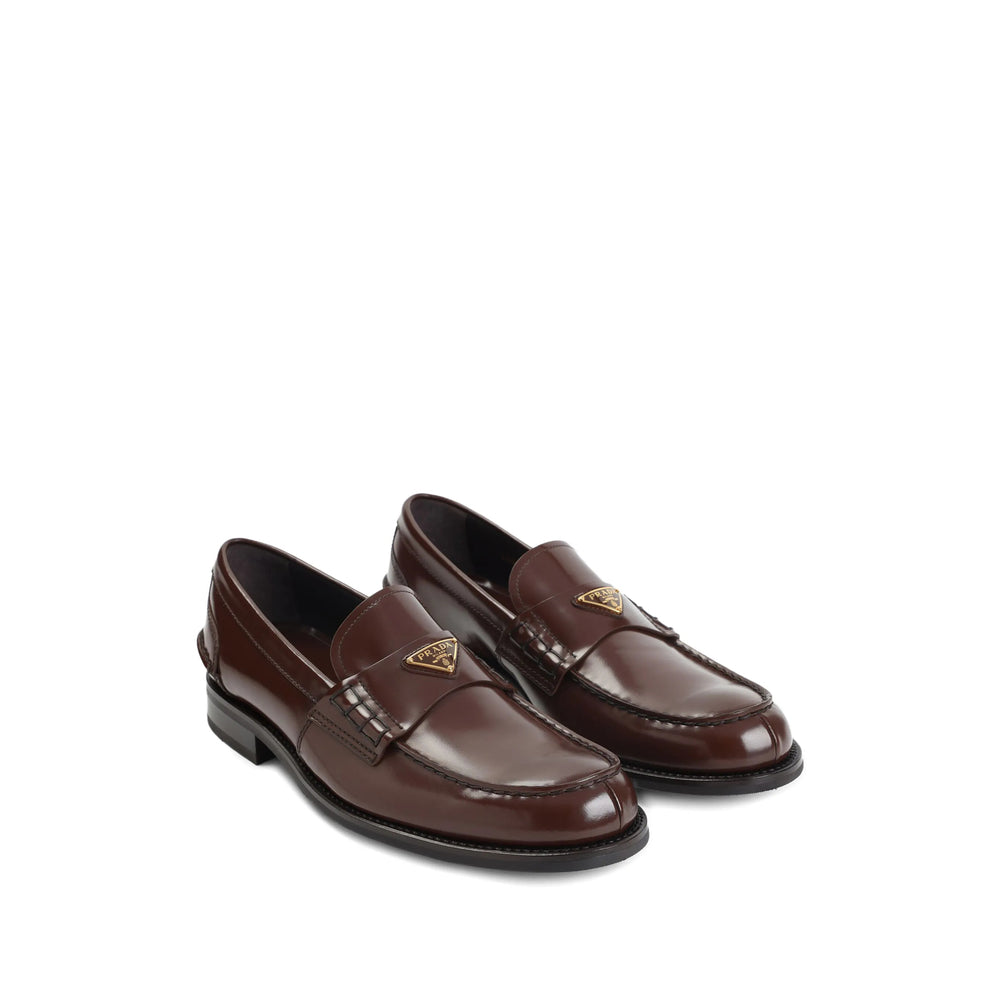 Prada Brown Loafers Men