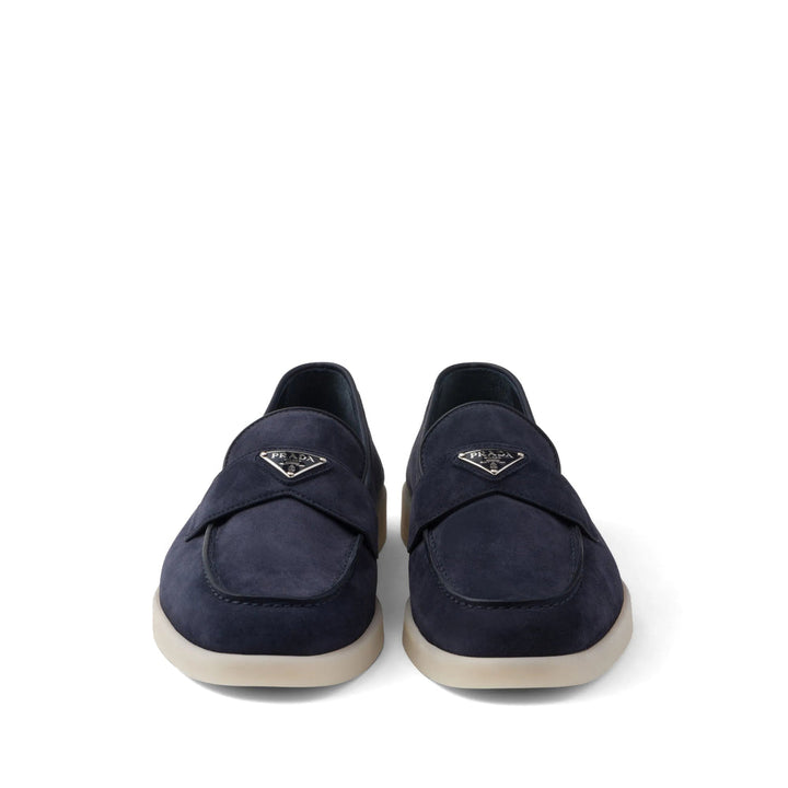 Prada Blue Loafers Men