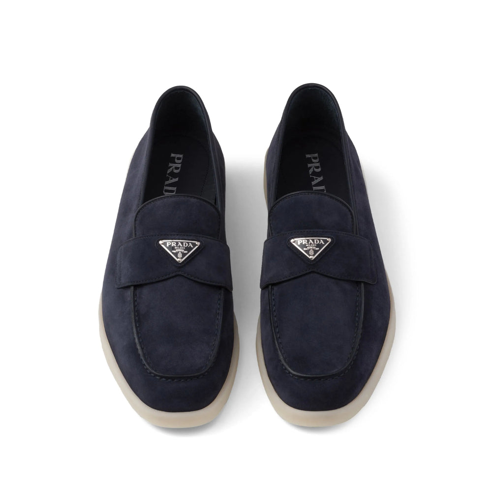 Prada Blue Loafers Men