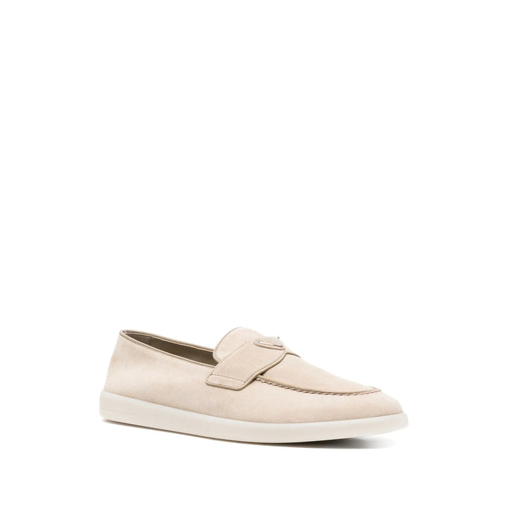 Prada Neutrals Loafers Men