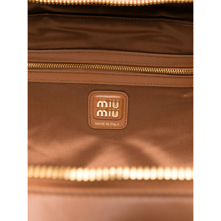 Miu Miu Brown Tote Bags Women