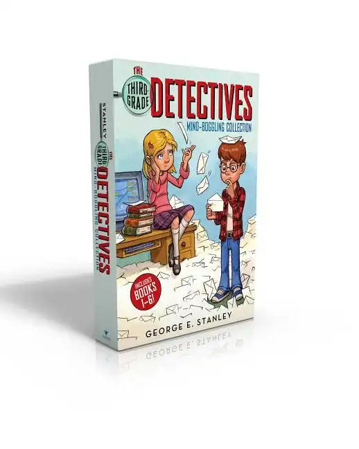 The Third-Grade Detectives Mind-Boggling Collection (Boxed Set): The Clue of the Left-Handed Envelope; The Puzzle of the Pretty Pink Handkerchief; The - Paperback